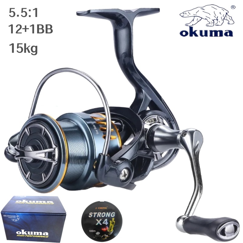 Okuma all metal screw in spinn - огляд і ціна Kastking Reel Zephyr