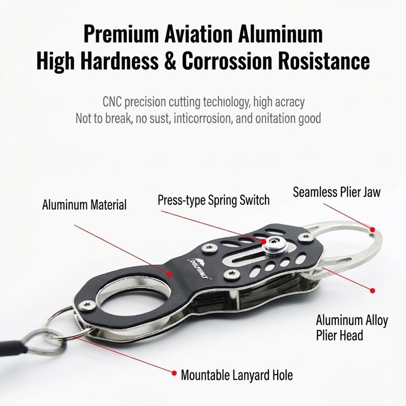 Micro Fishing Pliers and Fish  - огляд і ціна Fishing Line Cutter
