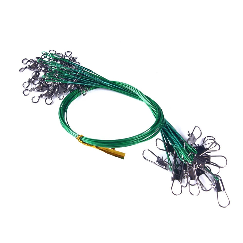 20PCS Anti Bite Steel Wire Lea - огляд і ціна Leader Line
