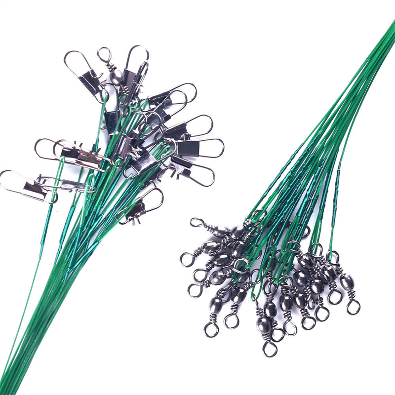 20PCS Anti Bite Steel Wire Lea - огляд і ціна Leader Line